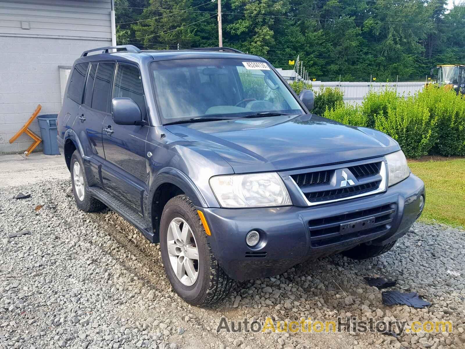 2006 MITSUBISHI MONTERO LIMITED, JA4MW51S66J001860