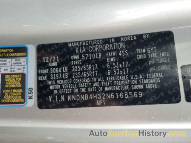 KIA CARNIVAL L LX, KNDNB4H32N6168569