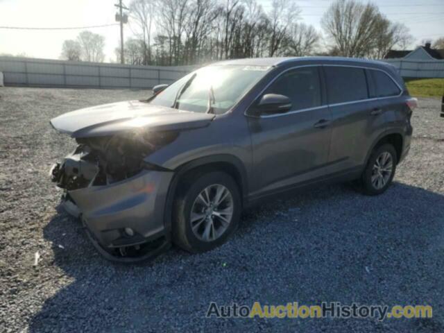 TOYOTA HIGHLANDER XLE, 5TDKKRFH6FS107385