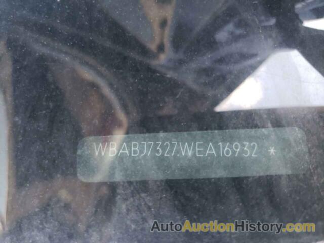 BMW 3 SERIES IC, WBABJ7327WEA16932