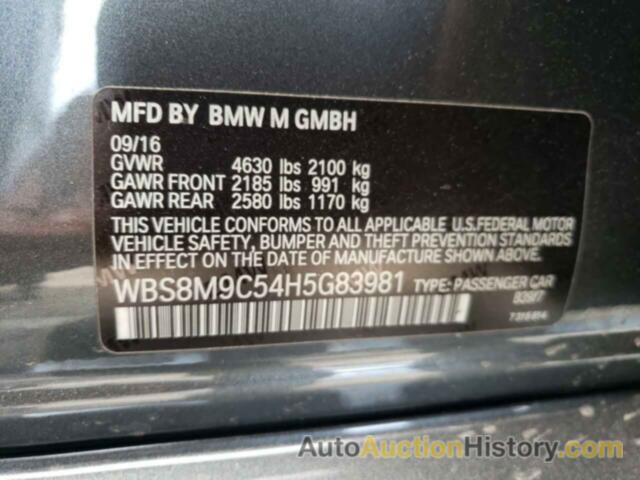 BMW M3, WBS8M9C54H5G83981