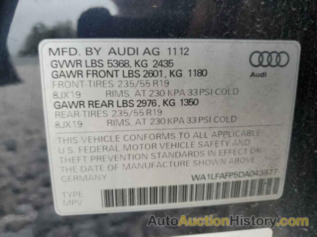 AUDI Q5 PREMIUM PLUS, WA1LFAFP5DA043877