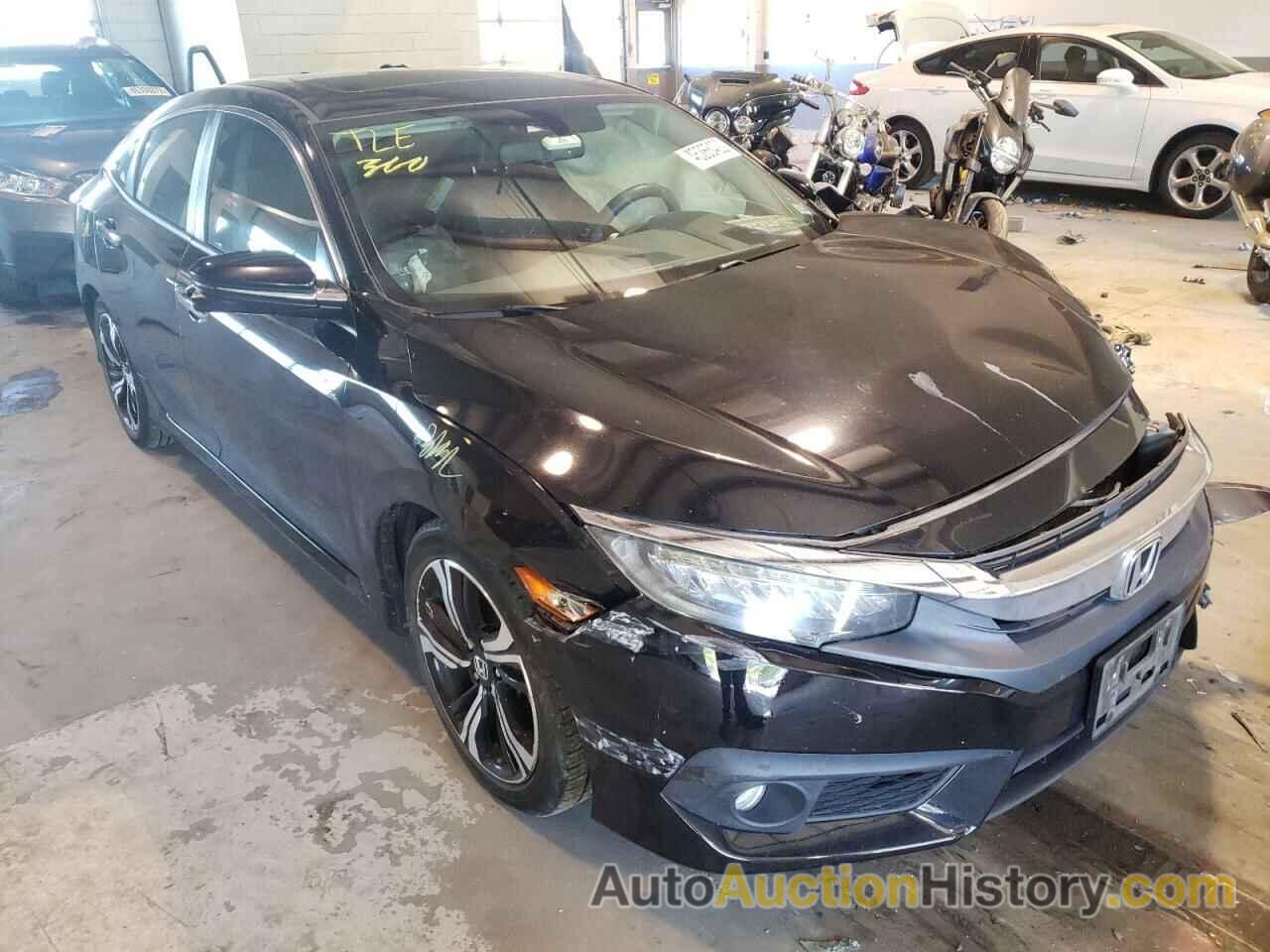 2016 HONDA CIVIC TOURING, 19XFC1F99GE021279