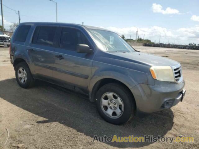 HONDA PILOT LX, 5FNYF3H22CB009748