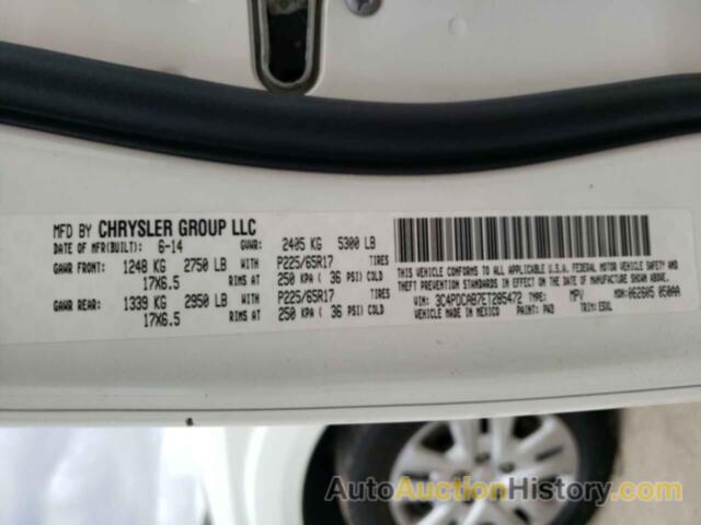 DODGE JOURNEY SE, 3C4PDCAB7ET285472