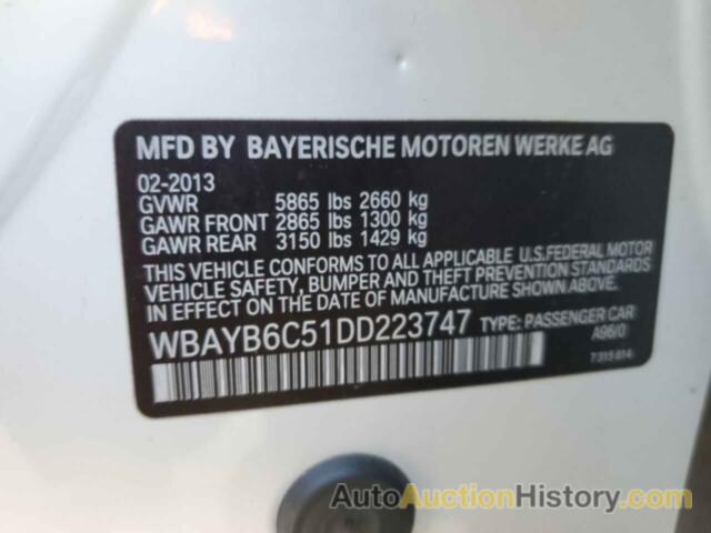 BMW 7 SERIES XI, WBAYB6C51DD223747