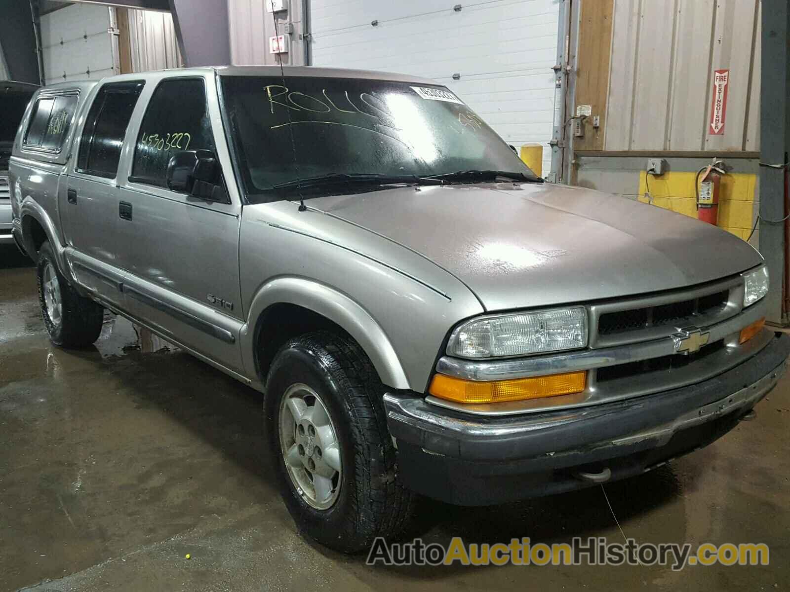 2002 CHEVROLET S TRUCK S10, 1GCDT13W82K108341