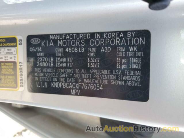 KIA SPORTAGE LX, KNDPBCACXF7676054