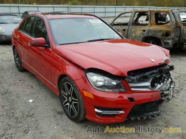 2013 MERCEDES-BENZ C 300 4MATIC, WDDGF8AB1DG131422