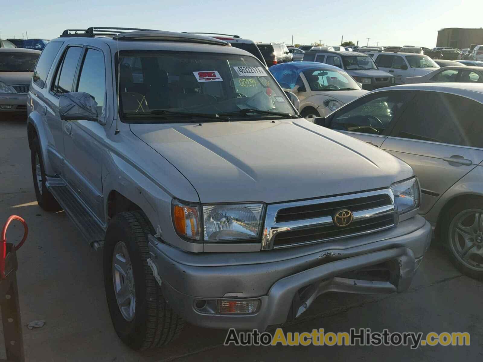 2000 TOYOTA 4RUNNER LIMITED, JT3GN87R7Y0143272