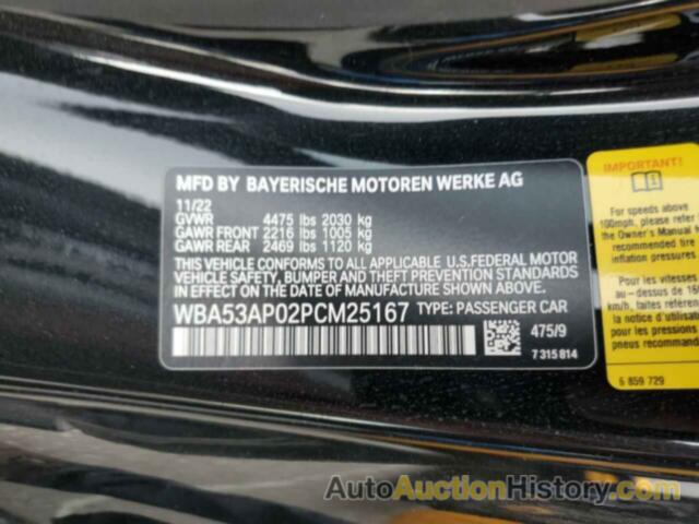 BMW 4 SERIES, WBA53AP02PCM25167