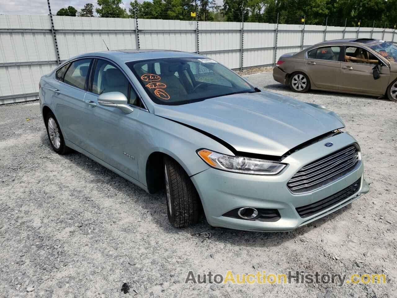 2013 FORD FUSION SE HYBRID, 3FA6P0LU5DR317966