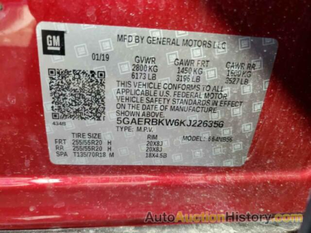 BUICK ENCLAVE ESSENCE, 5GAERBKW6KJ226356