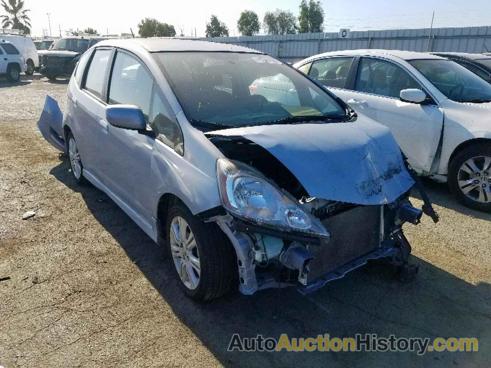 2009 HONDA FIT SPORT, JHMGE884X9S064360