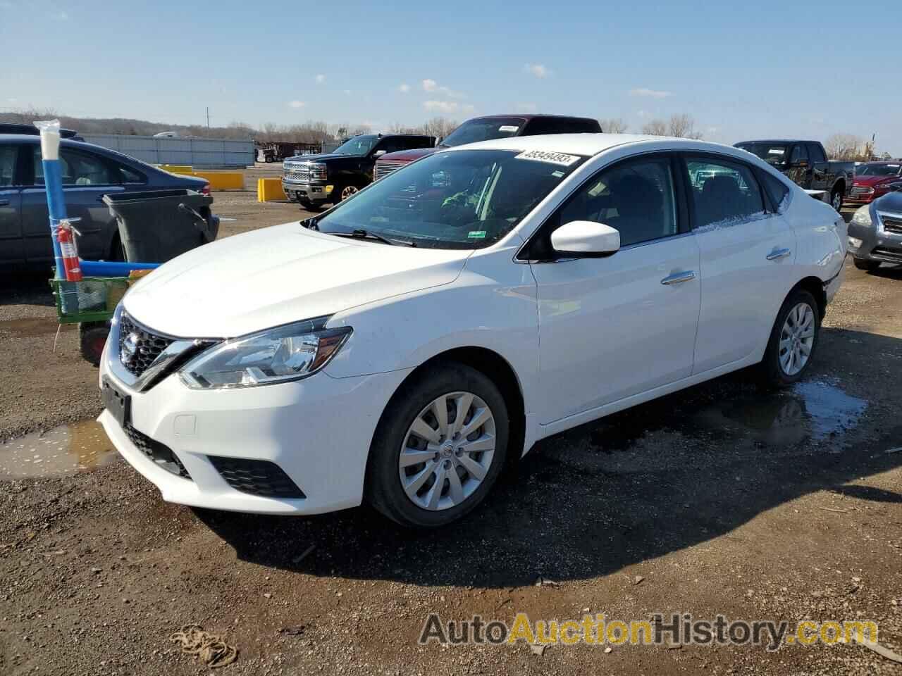 2018 NISSAN SENTRA S, 3N1AB7AP2JY320997