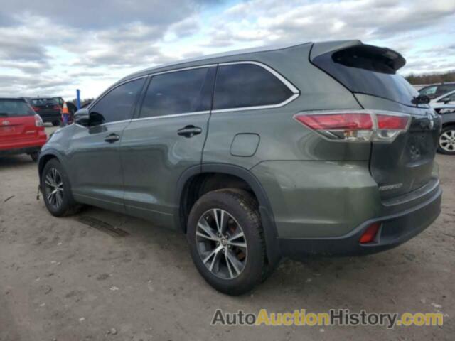 TOYOTA HIGHLANDER XLE, 5TDJKRFH9GS234208