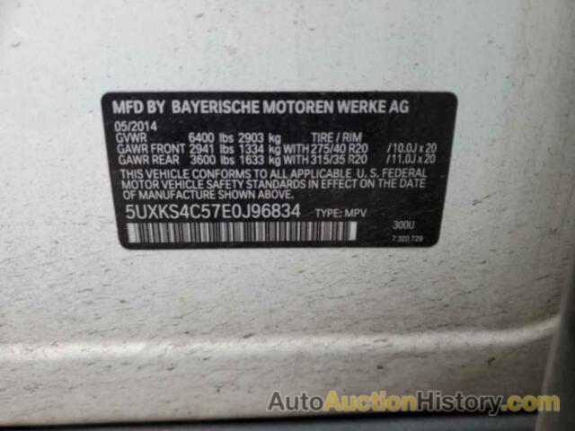 BMW X5 XDRIVE35D, 5UXKS4C57E0J96834