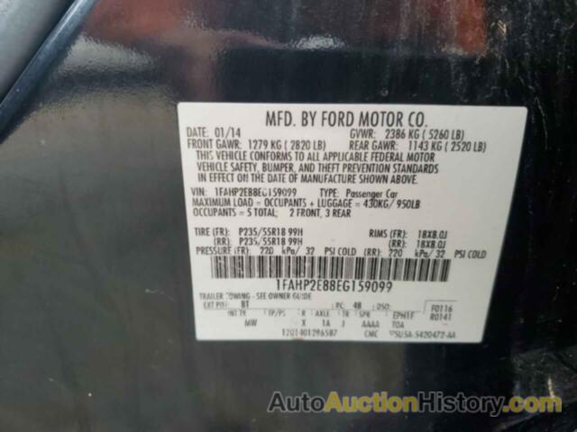 FORD TAURUS SEL, 1FAHP2E88EG159099