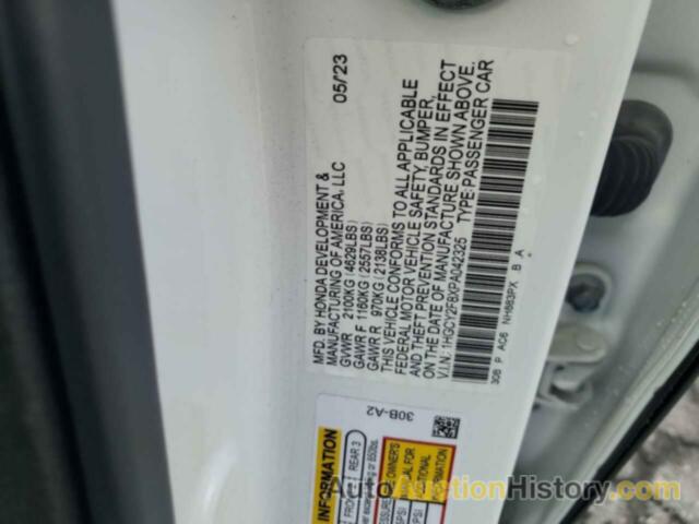 HONDA ACCORD TOURING HYBRID, 1HGCY2F8XPA042325