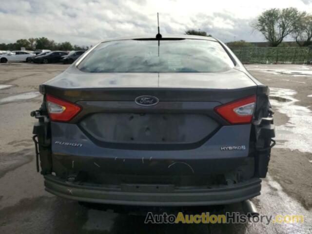 FORD FUSION S HYBRID, 3FA6P0UU8GR140526