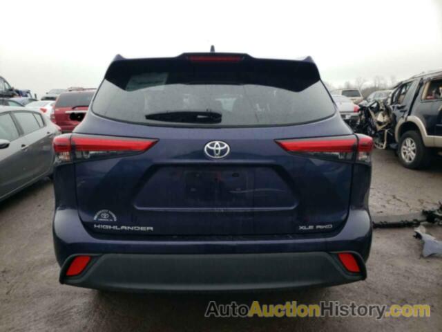 TOYOTA HIGHLANDER XLE, 5TDHZRBH0LS015633