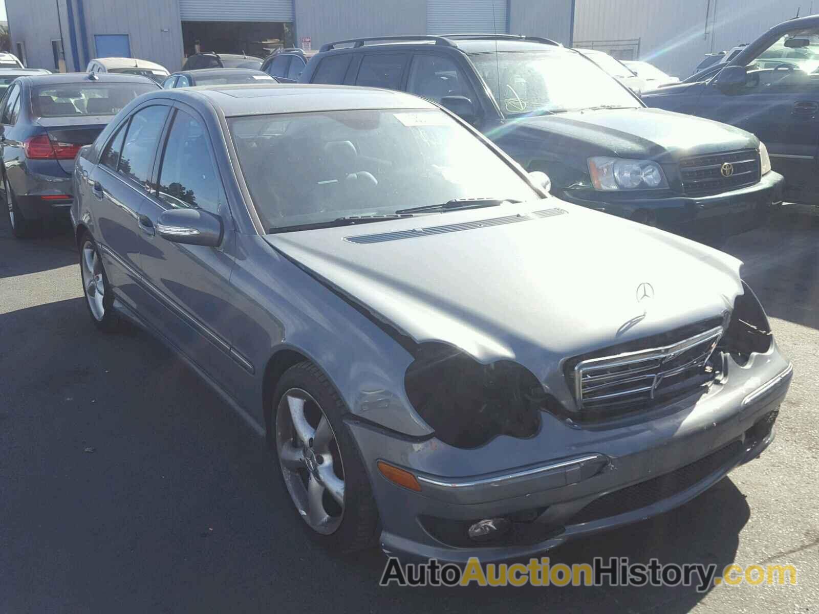 2006 MERCEDES-BENZ C GENERATION 2006 230, WDBRF52H46A843139