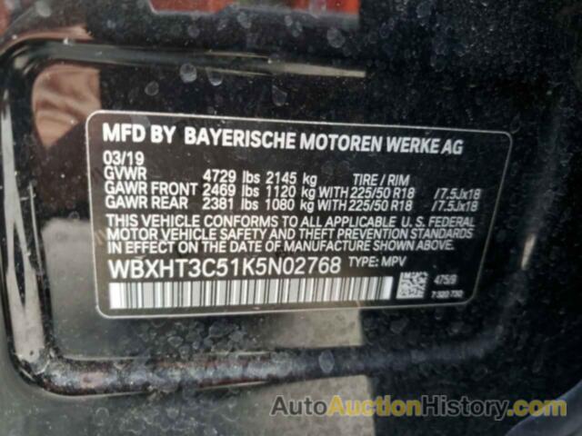 BMW X1 XDRIVE28I, WBXHT3C51K5N02768