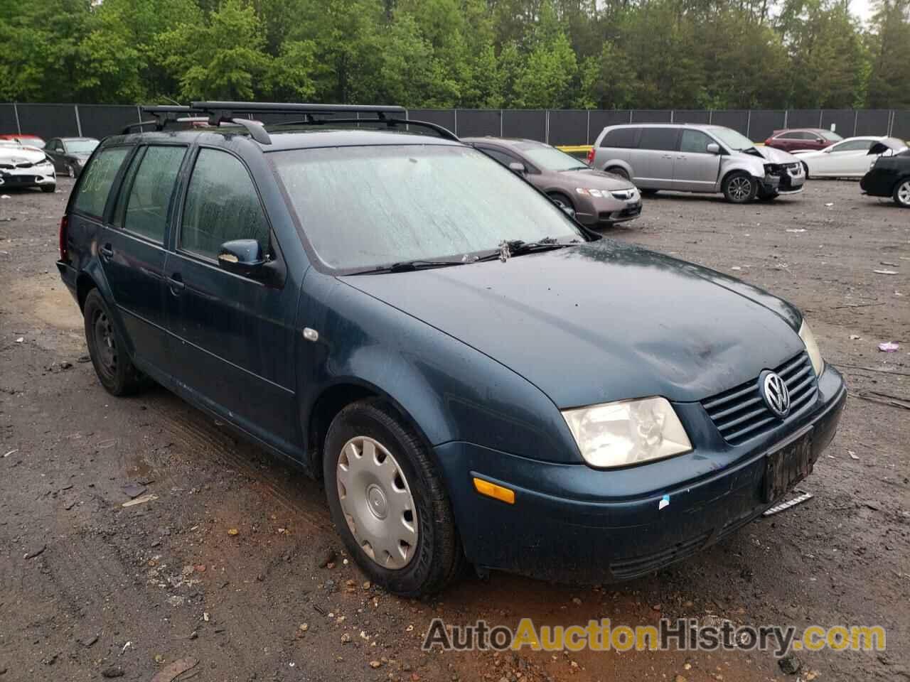 2001 VOLKSWAGEN JETTA GLS, WVWSK61J81W689216