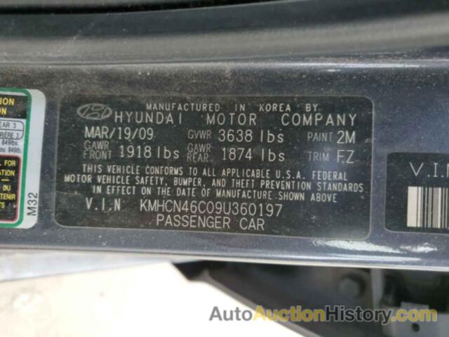 HYUNDAI ACCENT GLS, KMHCN46C09U360197