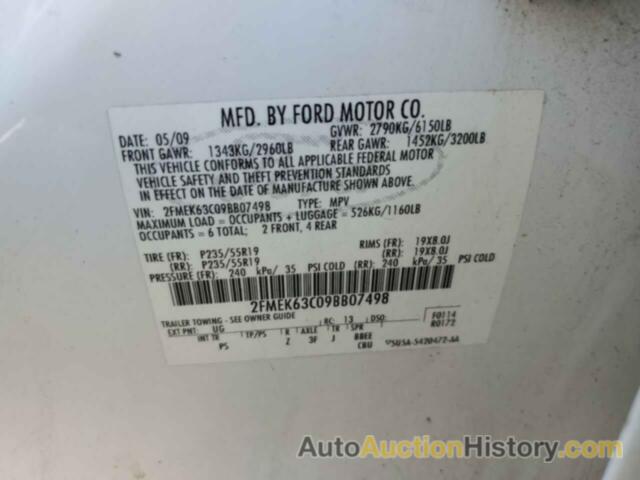 FORD FLEX LIMITED, 2FMEK63C09BB07498