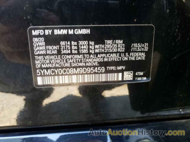 BMW X6 M, 5YMCY0C08M9D95459