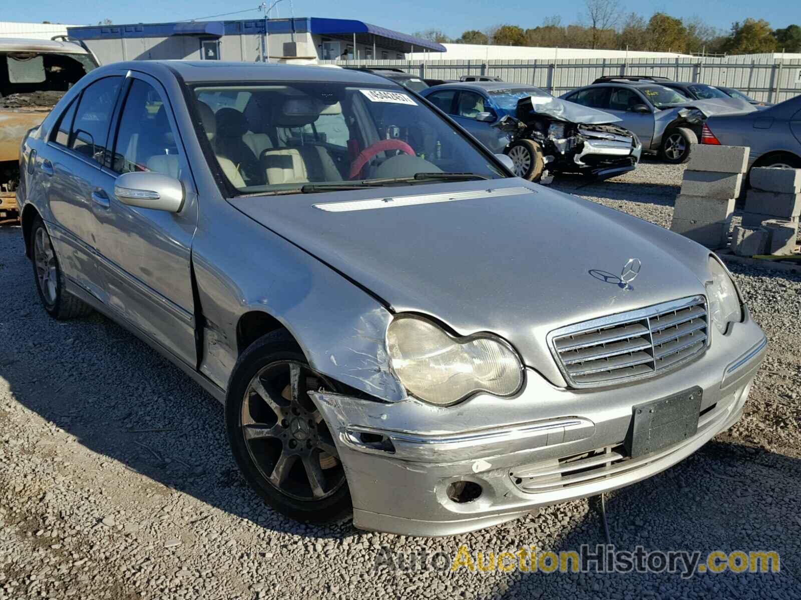 2007 MERCEDES-BENZ C 280 4MATIC, WDBRF92H67F912618