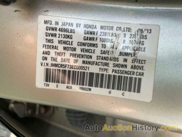 HONDA ACCORD PLUG-IN HYBRID, JHMCR5F73EC000521