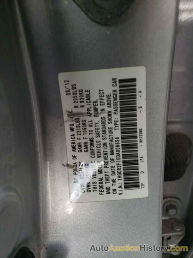 HONDA ACCORD EX, 1HGCR2F70DA006658