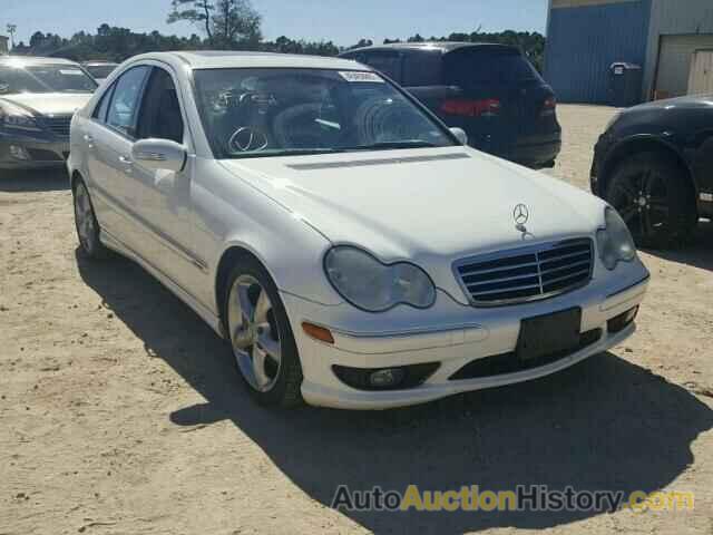 2005 MERCEDES-BENZ C 230K SPORT SEDAN, WDBRF40J85F715410