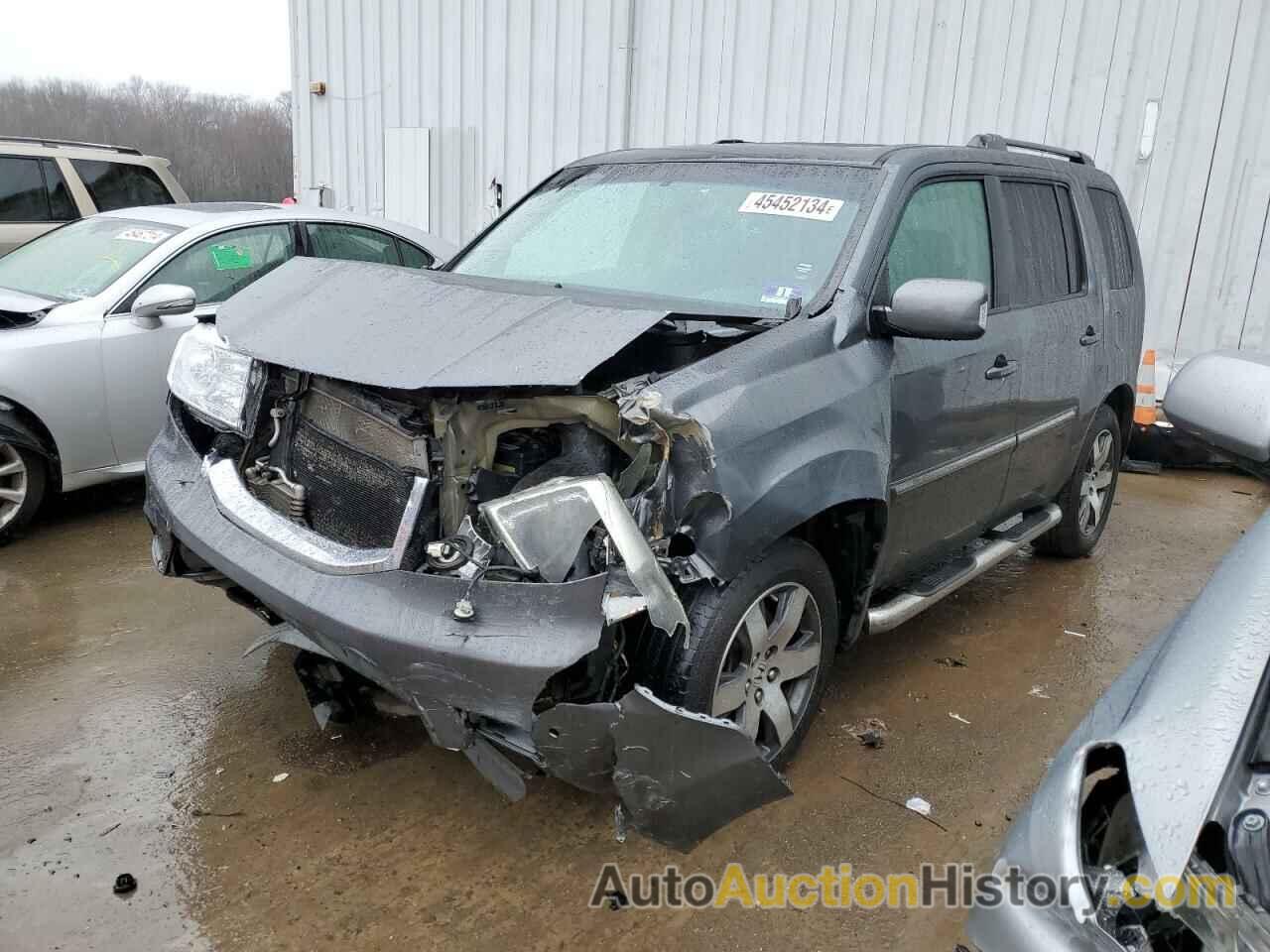 HONDA PILOT TOURING, 5FNYF4H94CB079657