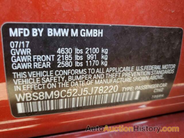 BMW ALL OTHER, WBS8M9C52J5J78220