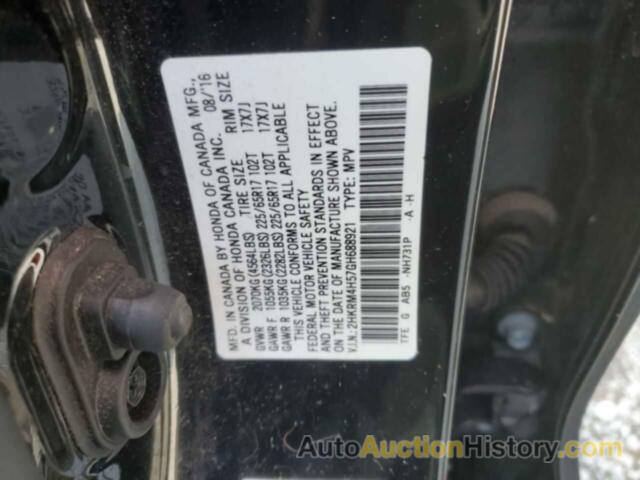 HONDA CRV EX, 2HKRM4H57GH688921