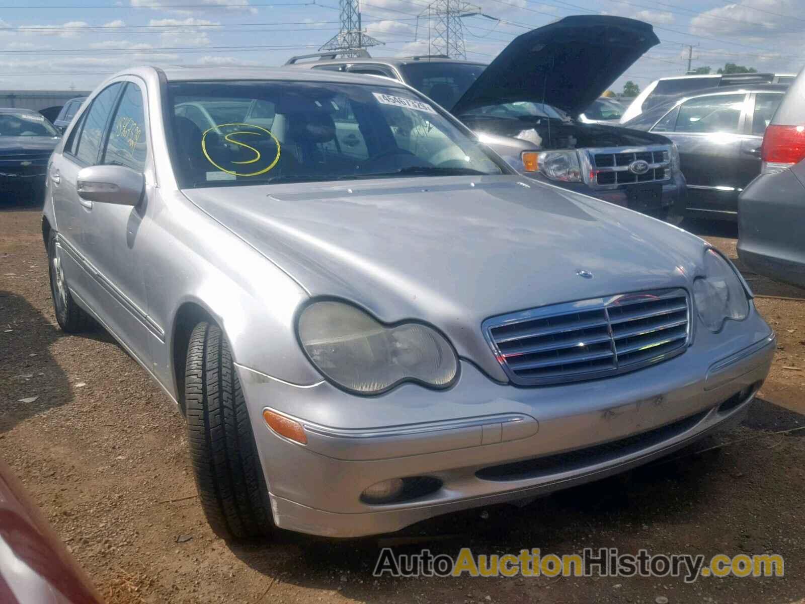 2004 MERCEDES-BENZ C 240 4MATIC, WDBRF81J74F543570