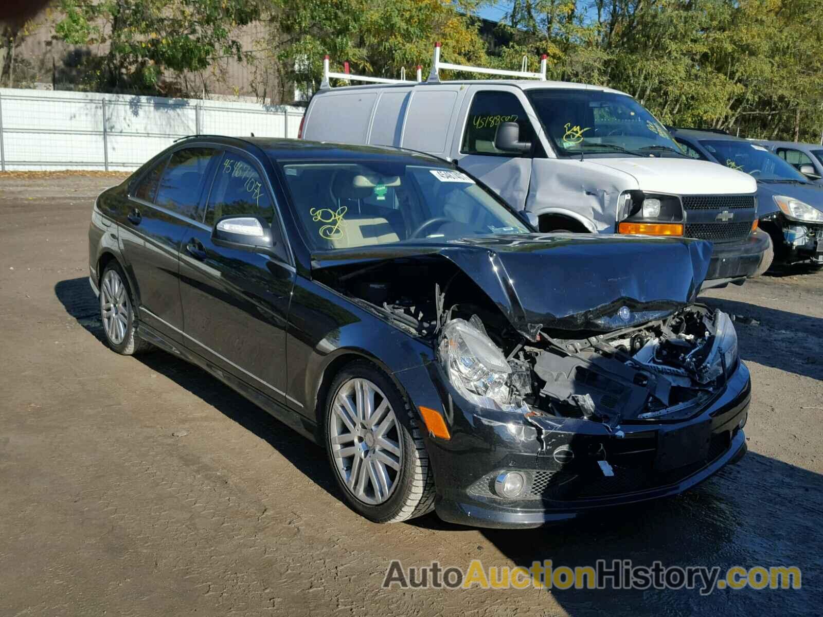 2009 MERCEDES-BENZ C 300 4MATIC, WDDGF81X89R053485