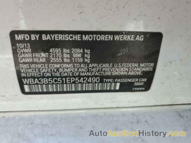 BMW 3 SERIES XI SULEV, WBA3B5C51EP542490