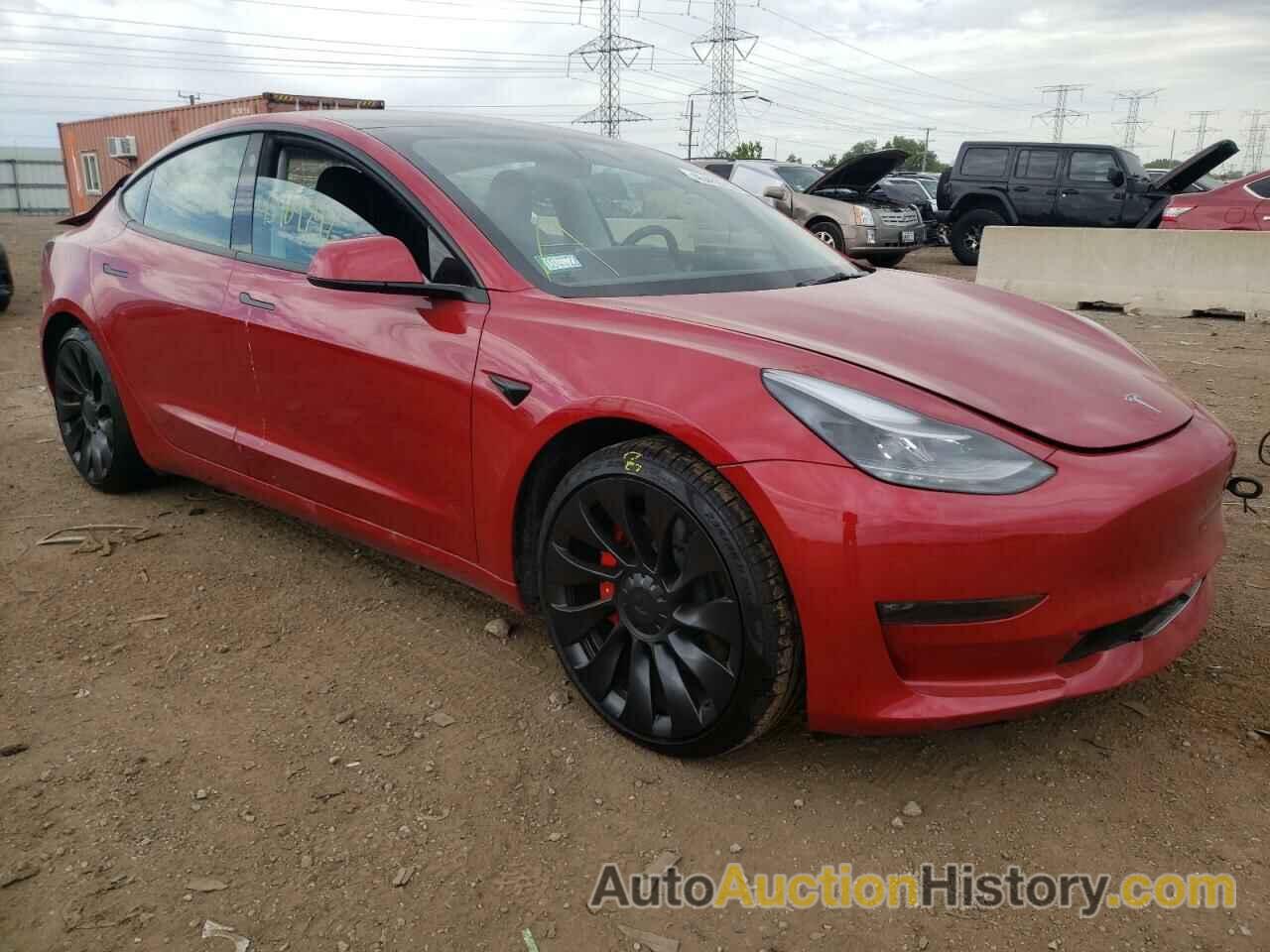 2022 TESLA MODEL 3, 5YJ3E1EC6NF203040