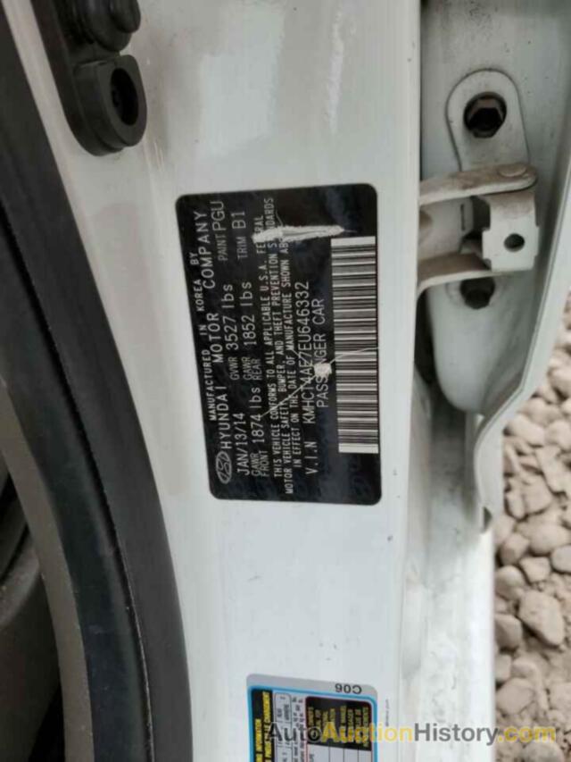 HYUNDAI ACCENT GLS, KMHCT4AE7EU646332