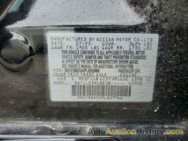 NISSAN VERSA S, 3N1CN8DV4PL859966