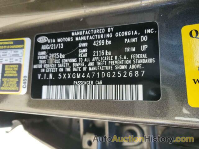 KIA OPTIMA LX, 5XXGM4A71DG252687