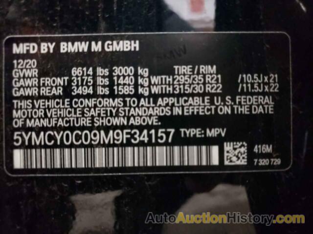 BMW X6 M, 5YMCY0C09M9F34157