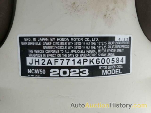 HONDA CHF50, JH2AF7714PK600584