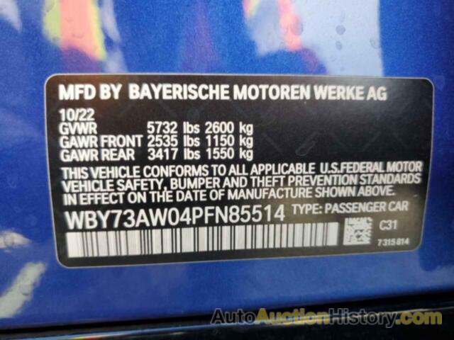 BMW I4 EDRIVE4, WBY73AW04PFN85514