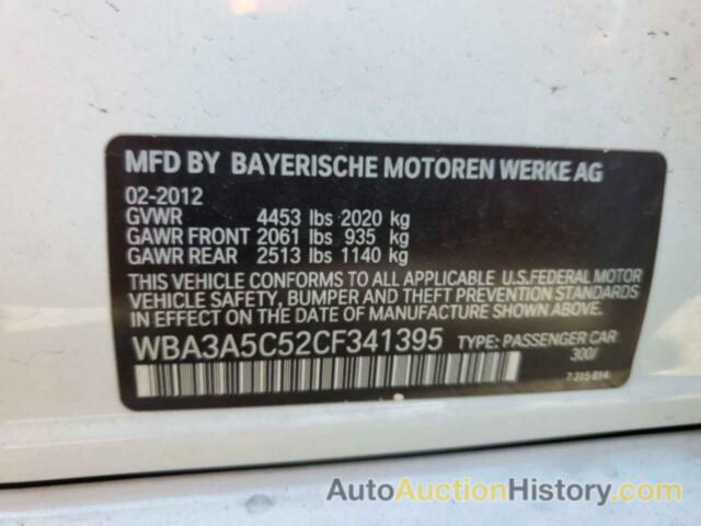 BMW 3 SERIES I, WBA3A5C52CF341395