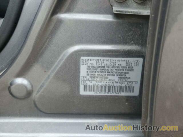 NISSAN SENTRA S, 3N1AB7APXKY279889